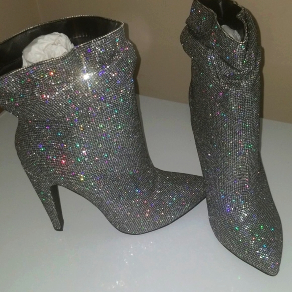 Glitter Bootie